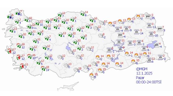 Kar yağışı Edirne'den giriş yapıyor! Meteoroloji'den İstanbul'a hafta sonu uyarısı 8